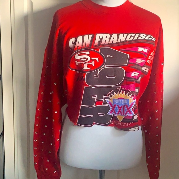 LF Tops - Furst of a Kind —VTG —Crop Sweatshirt